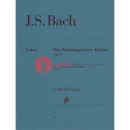 Bach - Well-Tempered Clavier BWV 846-869 Volume 1 - Piano Solo Henle HN014