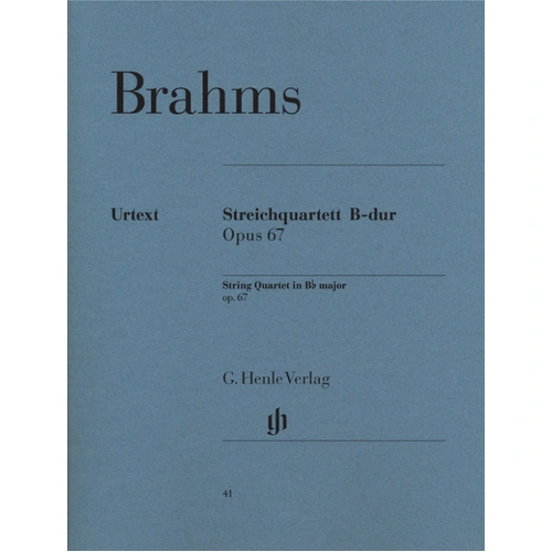 String Quartet in B flat Op 67 Score and Parts - Chamber Sheet Music