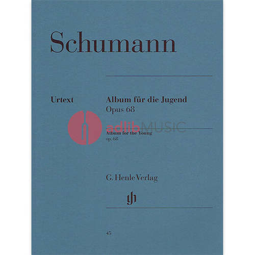 Schumann Album for the Young Op. 68 Piano Sheet Music Henle HN045