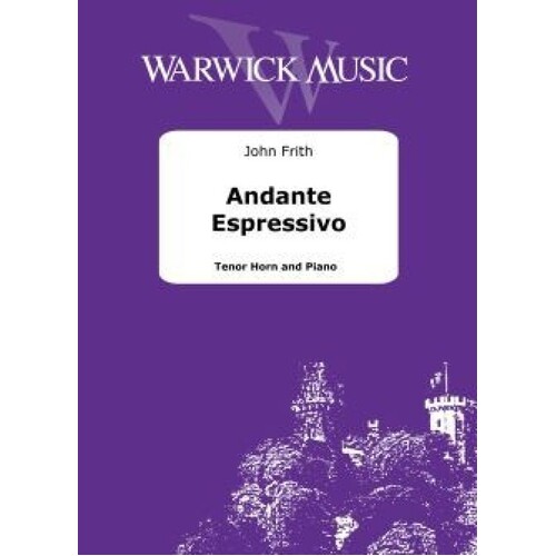Frith - Andante Espressivo For Tenor Horn/Piano Softcover Book (Eb Tenor Horn)