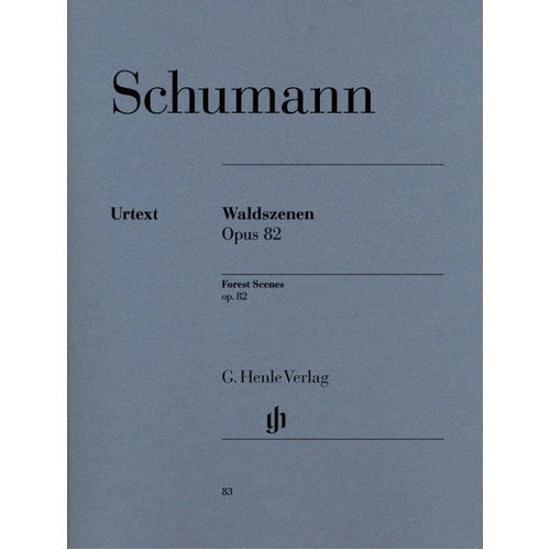 Schumann - Forest Scenes Op. 82 for Piano Solo Henle HN083