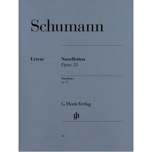 Schumann Novellettes Op 21 Piano Solo Sheet Music Henle HN88