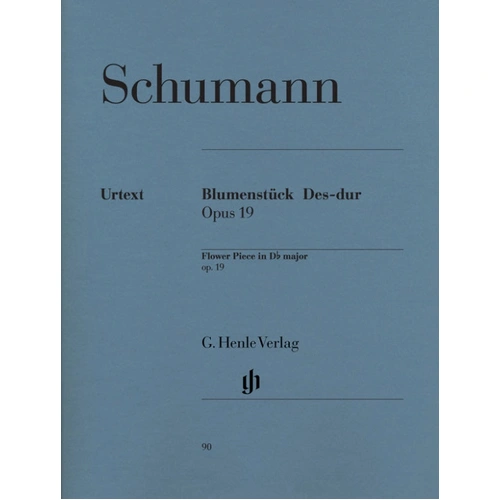 Flower Piece D Flat Major Op 19 Piano Solo Sheet Music by Schumann Henle HN090