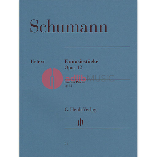 Schumann - Fantasy Pieces Op. 12 for Piano Solo - Henle HN091
