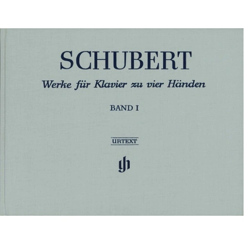 Schubert Works for Piano 4-Hands Volume 1 Bound Edition Henle HN095