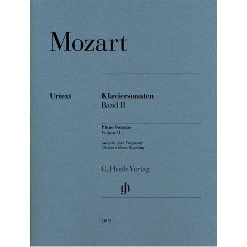 Mozart - Sonatas Volume 2 Without Fingering