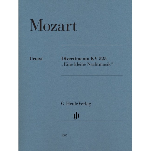 Eine Kleine Nachtmusik String Quartet Parts by Mozart