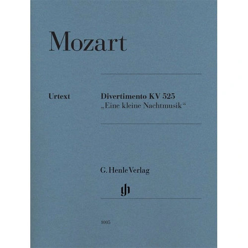 Eine Kleine Nachtmusik String Quartet Parts - Mozart K 525 for Viola, Cello, Violin - G. Henle Verlag
