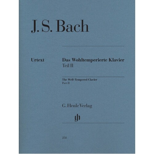 Preludes And Fugues Book 2 Without Fingering (Softcover Book)