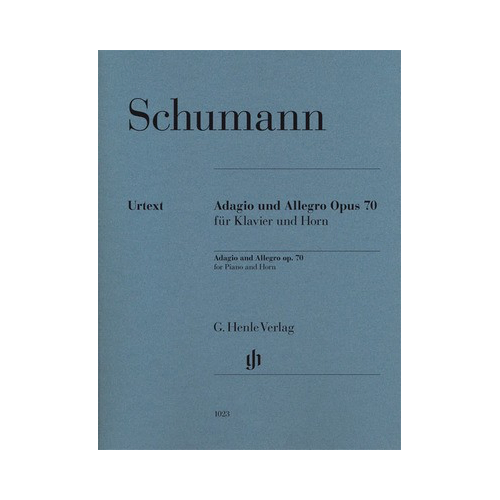 Adagio and Allegro Op 70 for Horn and Piano Sheet Music