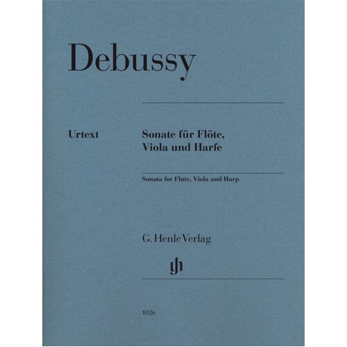 Sonata Flute Viola Harp Score/Parts Urtext (Music Score/Parts) Book