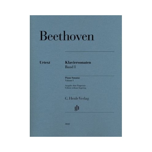 Beethoven - Piano Sonatas Volume 1 Urtext Edition Without Fingering