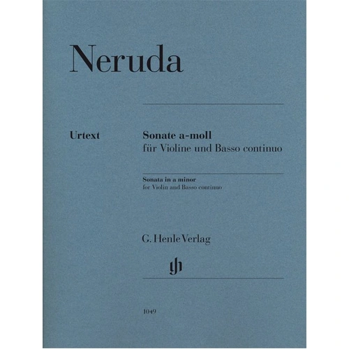 Sonata in A Minor for Violin and Basso Continuo by Johann Baptist Georg Neruda