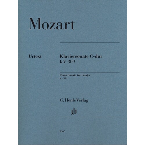 Sonata In C Maj K 309 Piano (Softcover Book)