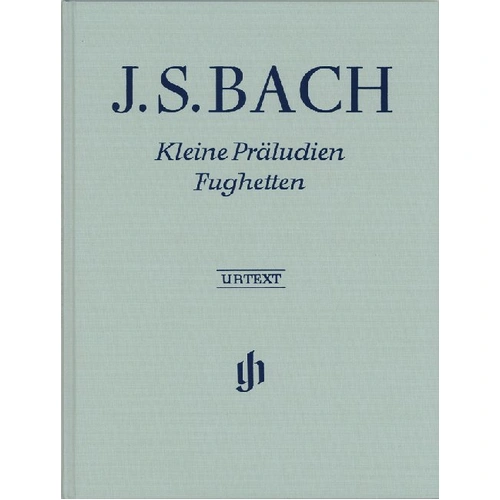 Preludes and Fugues Small Bound Urtext by Johann Sebastian Bach, G. Henle Verlag, Piano Solo, 60 Pages