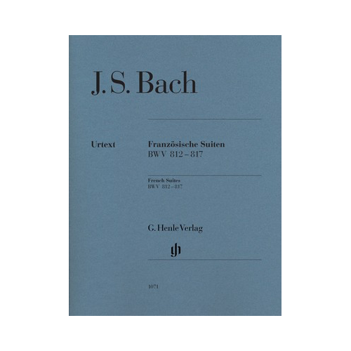 French Suites BWV 812-817 Piano Sheet Music