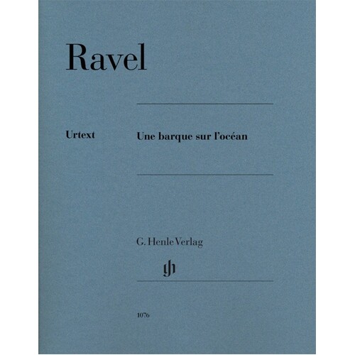 Ravel - Une Barque Sur Locean (Softcover Book)
