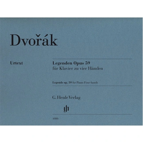 Dvorak Legends Op. 59 Piano Duet - G. Henle Verlag, 86 Pages