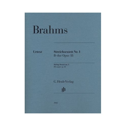 Brahms - String Sextet No. 1 in B Flat Major Op. 18 Parts