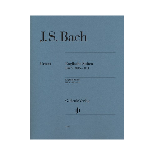 English Suites BWV 806-811 Piano Sheet Music