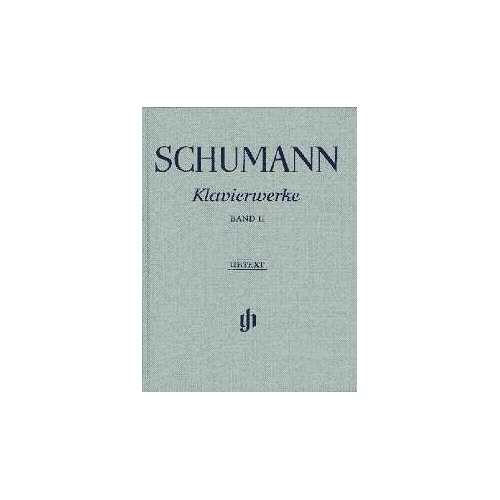 Piano Works Book 2 Bound by Robert Schumann - G. Henle Verlag