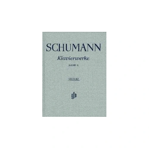 Piano Works Book 2 Bound by Robert Schumann, G. Henle Verlag, 1 Page