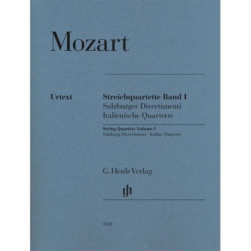 Mozart - String Quartets Vol 1 Parts
