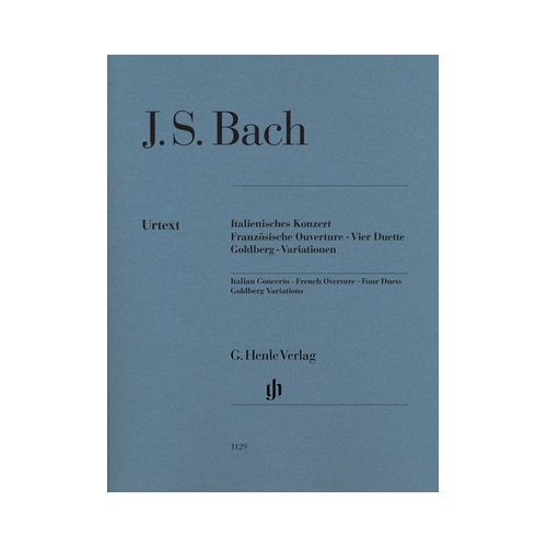 Italian Concerto and French Overture Piano Sheet Music Album