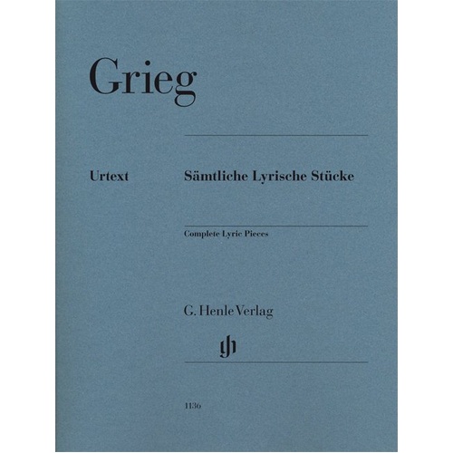 Grieg - Complete Lyric Pieces Urtext for Piano Solo