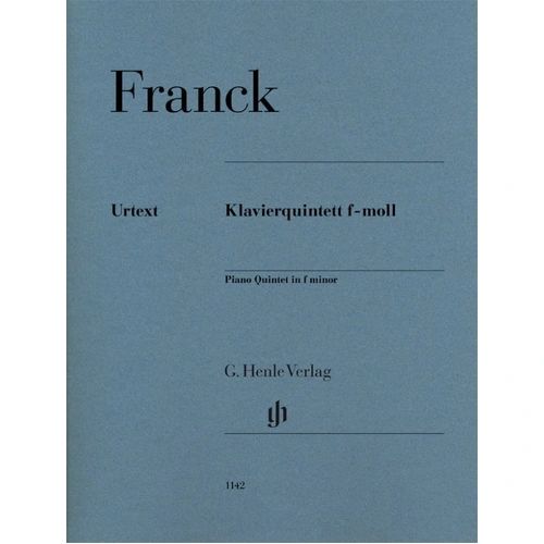 Cesar Franck Piano Quintet in F Minor SC/PTS by G. Henle Verlag for Cello, Piano, Viola - 137 Pages