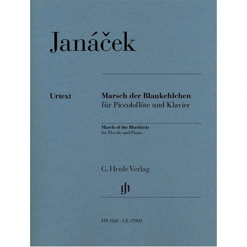 March of the Bluebirds for Flute - Leos Janacek, G. Henle Verlag, 12 Pages