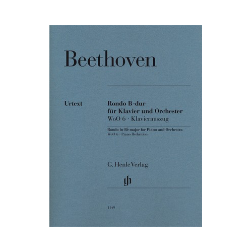 Rondo in B Flat Major for Piano and Orchestra - Piano Sheet Music 2P4H