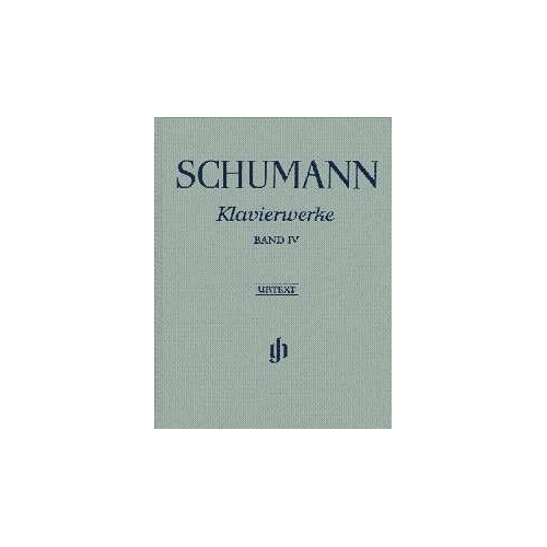 Piano Works Book 4 Bound by Robert Schumann, G. Henle Verlag, 1 Page