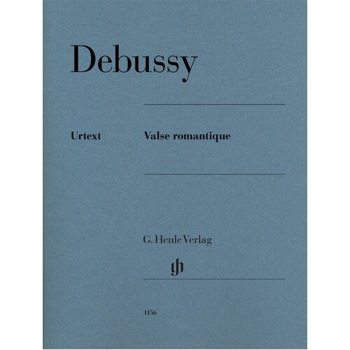 Debussy - Valse Romantique For Piano (Softcover Book)