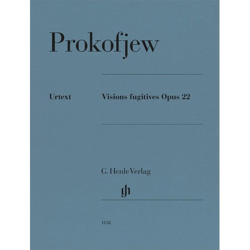 Prokofiev - Visions Fugitives Op. 22 for Piano Urtext Edition