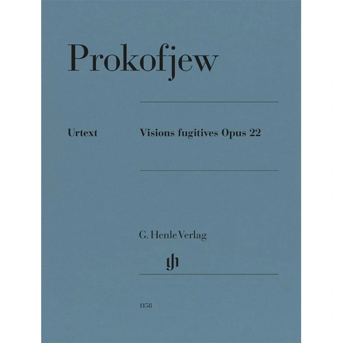 Prokofiev - Visions Fugitives Op. 22 for Piano Urtext Edition