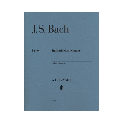Bach Italian Concerto BWV971 Piano Solo Sheet Music Henle HN1160