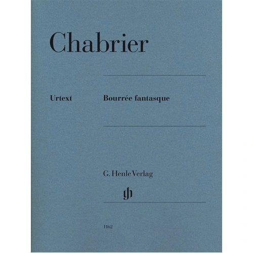 Bourrée Fantasque for Piano Solo by Emmanuel Chabrier, Critical Edition, G. Henle Verlag, 1 Page