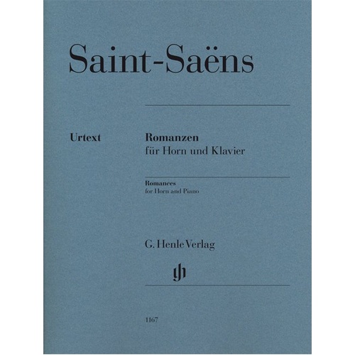 Saint-Saëns - Romance in E Op 67 for Horn and Piano, G. Henle Verlag