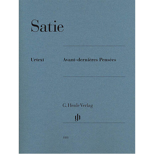 Avant Dernieres Pensees Piano Solos Urtext (Softcover Book)