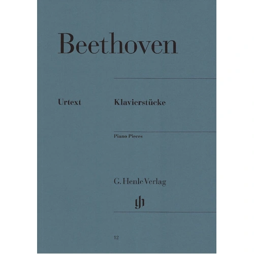 Beethoven Piano Pieces - Edited by Otto von Irmer, Fingering by Walther Lampe, 223 Pages, G. Henle Verlag