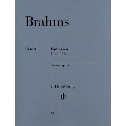 Fantasias Op 116 Urtext (Softcover Book)
