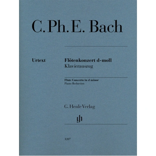 CPE Bach Flute Concerto in D Minor for Flute and Piano - Henle HN1207
