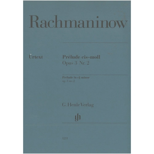 Rachmaninoff - Prelude C Sharp Minor Op. 3 No. 2 - Henle Urtext Edition for Piano