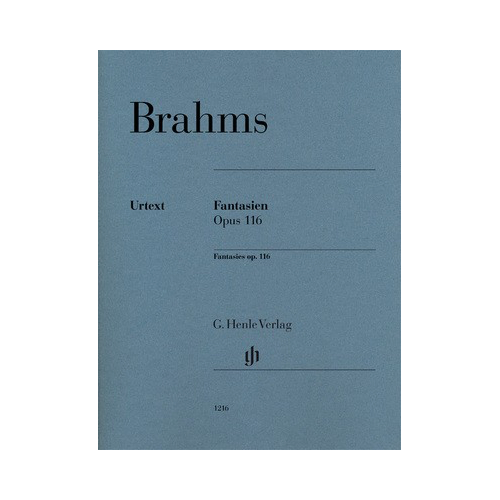 Brahms Fantasies Op. 116 Nos. 1-7 Piano Solo Sheet Music