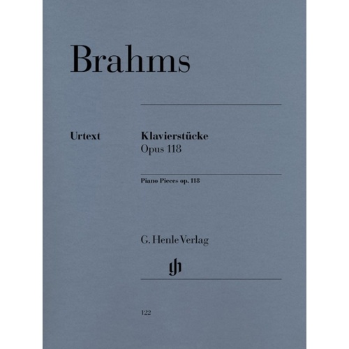 Piano Pieces Op 118 Urtext (O/P) (Softcover Book)