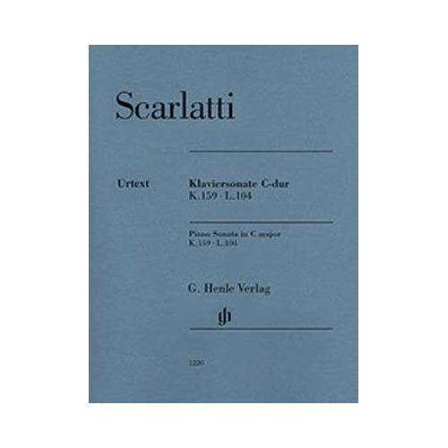 Piano Sonata in C Major K 159 L 104 Sheet Music for Piano Solo