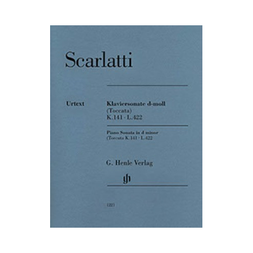 Piano Sonata in D Minor K 141 L 422 Sheet Music for Piano Solo