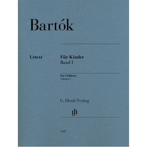 Bartok For Children Volume 1 Piano Solo Sheet Music