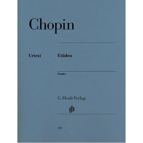 Chopin Complete Etudes Op 10 & Op 25 - Piano Solo, G. Henle Verlag, 140 Pages
